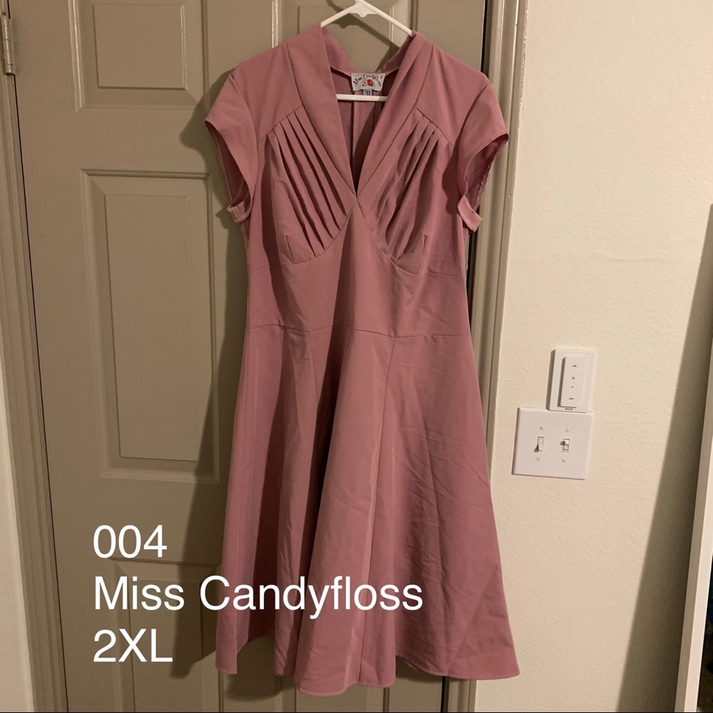 Miss Candyfloss - pink Odette-Lou dress